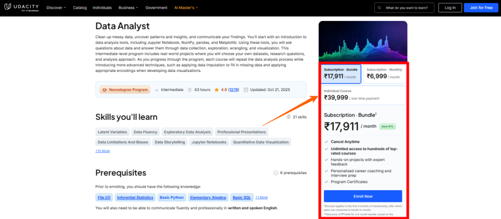 Udacity-payment-plan-for-courses-subscriptions